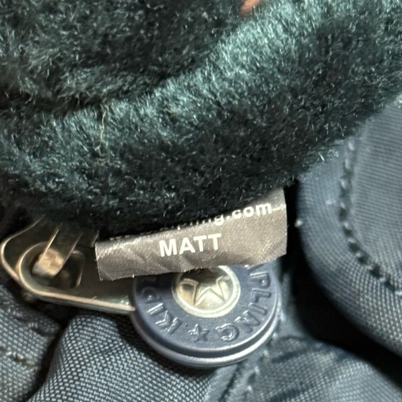 Kipling Felix Large Crossbody Handbag in Navy w/monkey keychain NWT - Picture 9 of 9